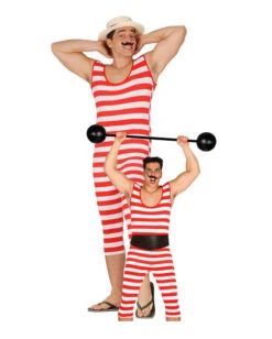 Halloween Kostümladen 14 Retro Ringelbadeanzug Für Herren